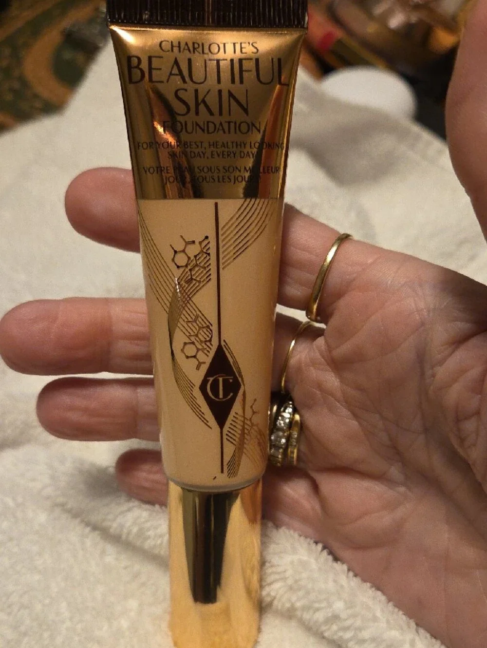 NIB Charlotte Tilbury Beautiful Skin Foundation In 3 Cool Froid  New